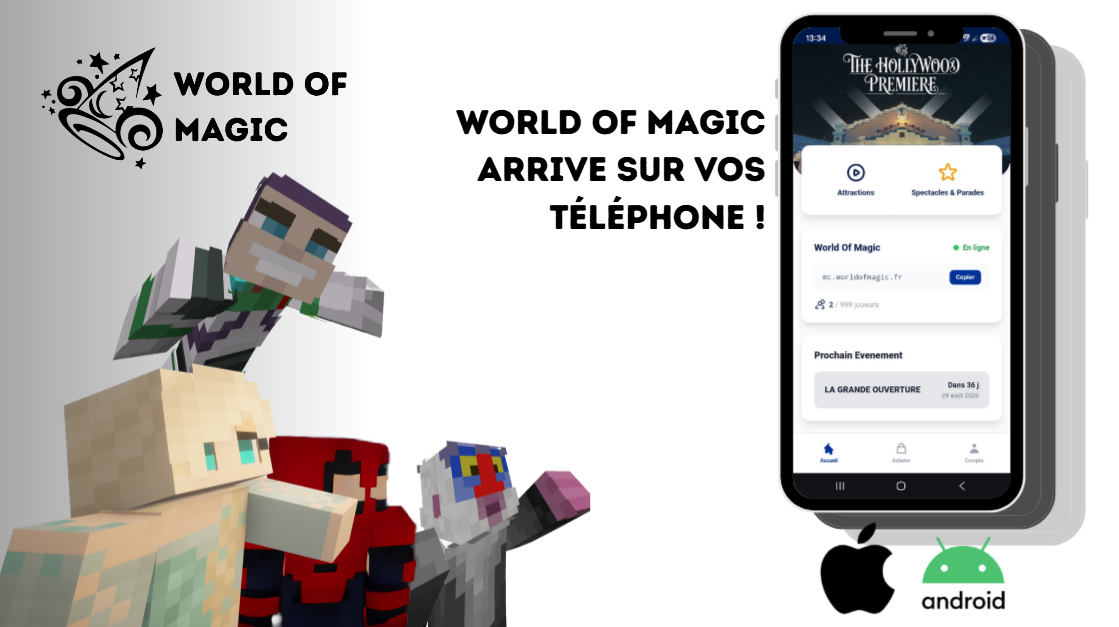 World Of Magic sur Telephone !